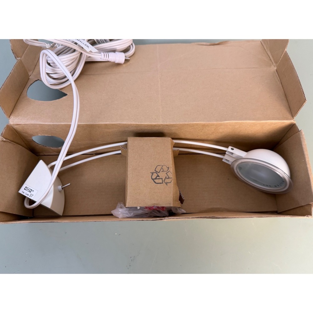 IKEA Gruva Spotlight White Good Vintage 800.213.91 Modern MCM Nordic Lighting